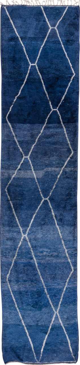 Vintage Moroccan Runner Rug (3' x 15')